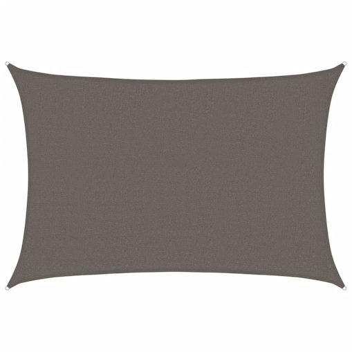 vidaXL Żagiel przeciwsloneczny, 160 g/m², antracytowy, 2,5x3,5 m, HDPE