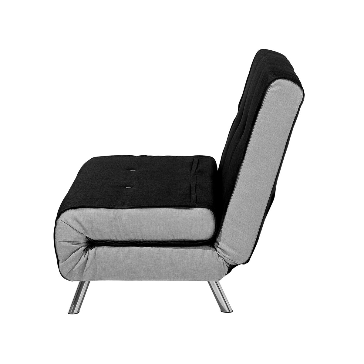 Sofa rozkładana czarna FARRIS