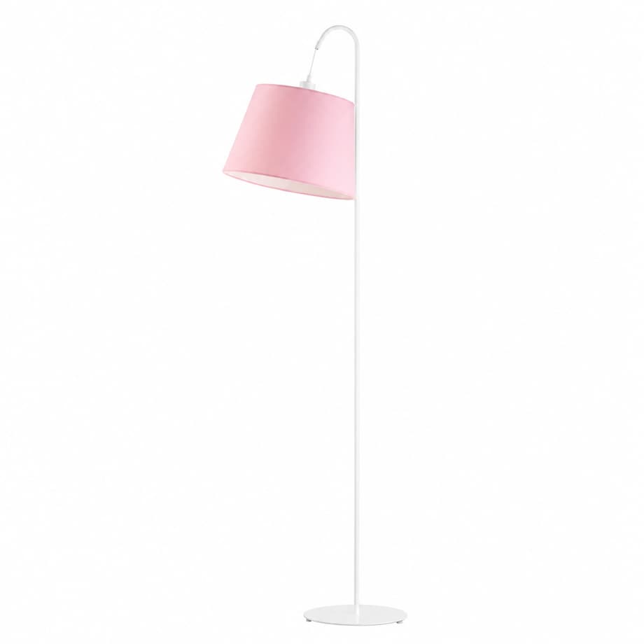 Lampa stojąca podłogowa z abażurem stożek FIORE