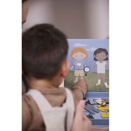 Filibabba Układanka magnetyczna Dress-up - Get ready for your adventure