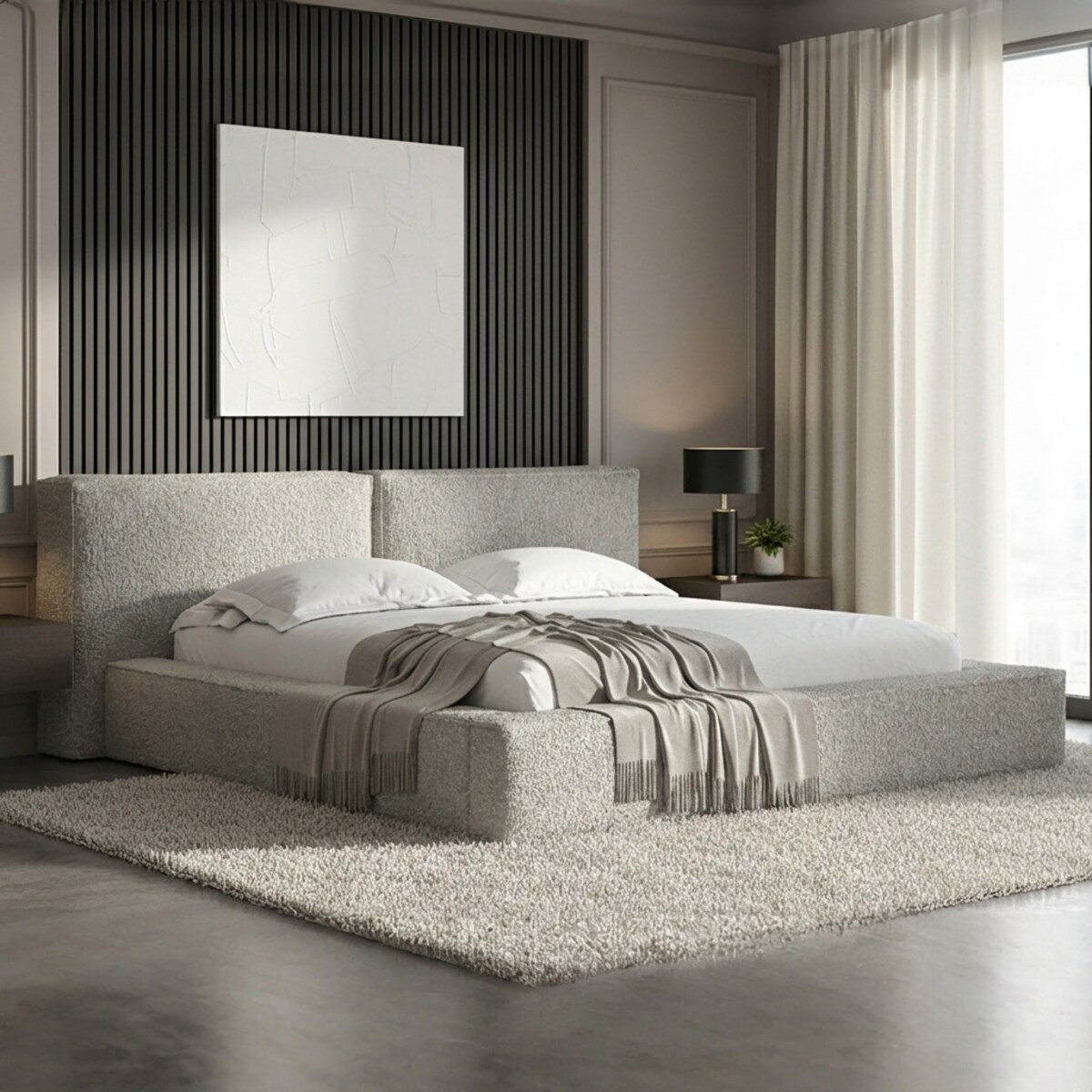 Łóżko Tapicerowane Noble 140X200 Stelaż Pojemnik Na Pościel Loop 17