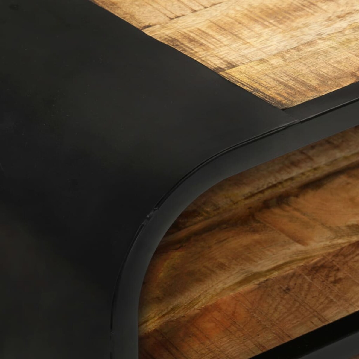 vidaXL Szafka pod TV, 90x30x48 cm, surowe drewno mango