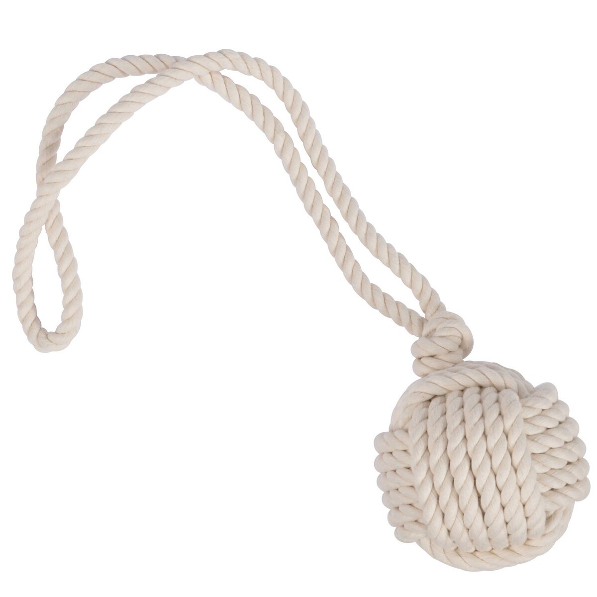 Piłka na sznurku dla psa, 48 cm