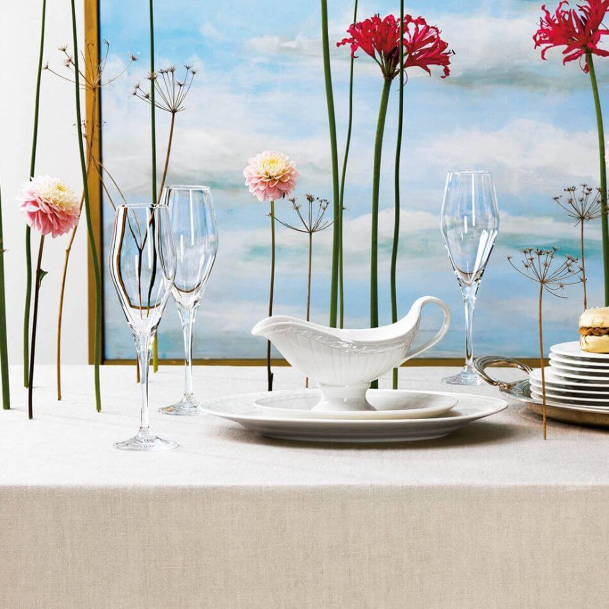 Zestaw 4 kieliszków do szampana La Divina, 260 ml, Villeroy & Boch
