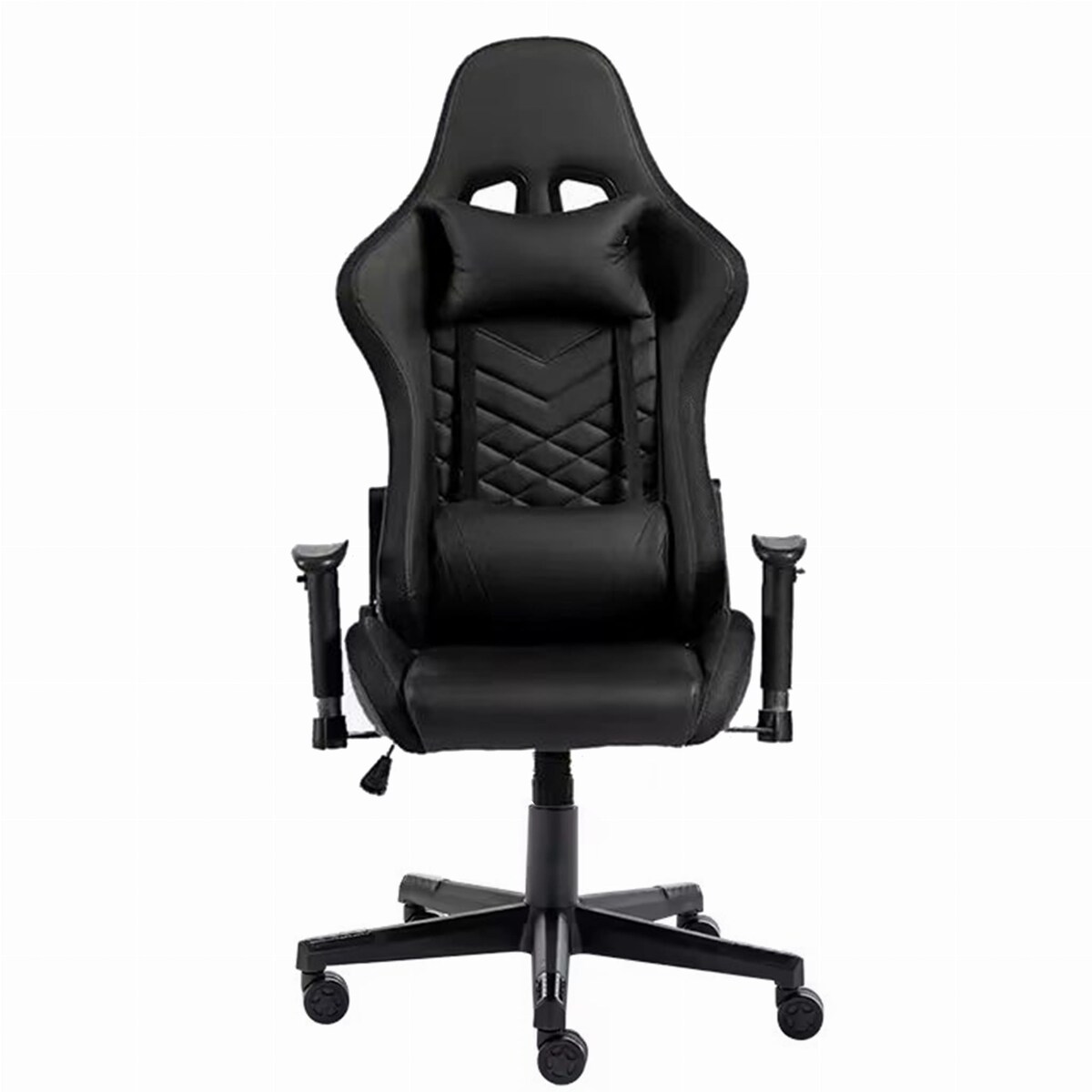 FOTEL GAMINGOWY FLUXION ERGONOMICZNY REGULACJA 180Â° CZARNY