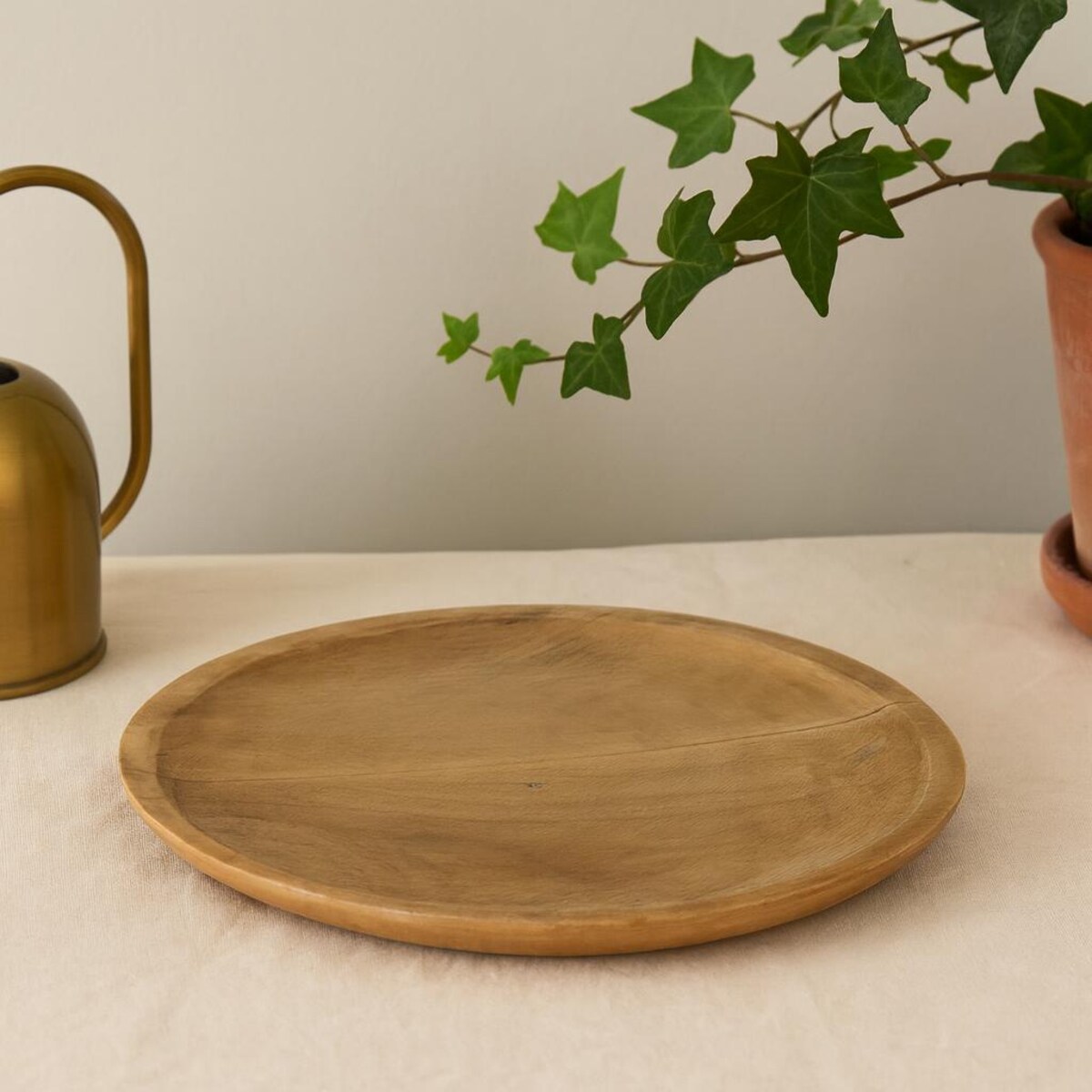 Talerz drewniany NIG, Ø 28 cm