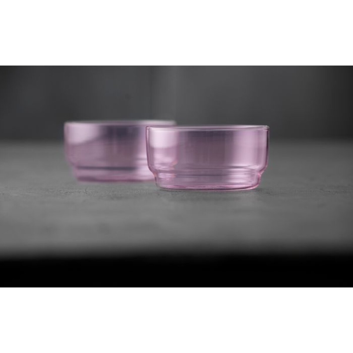 Miski Torino 12 cm 2 sztuki różowe 32369
