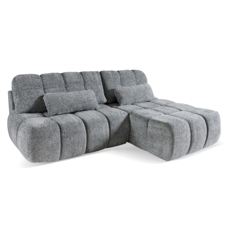 Narożnik Prawostronny ARON bez podłokietników z funkcją spania