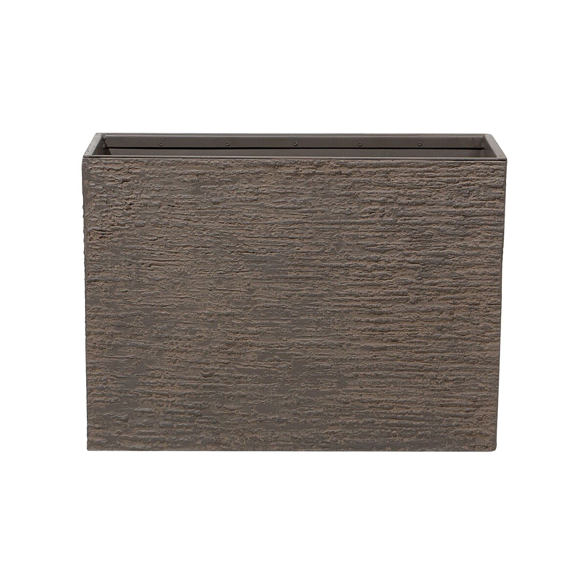 Doniczka EDESSA Kamień 70 cm Ciemnobrązowy