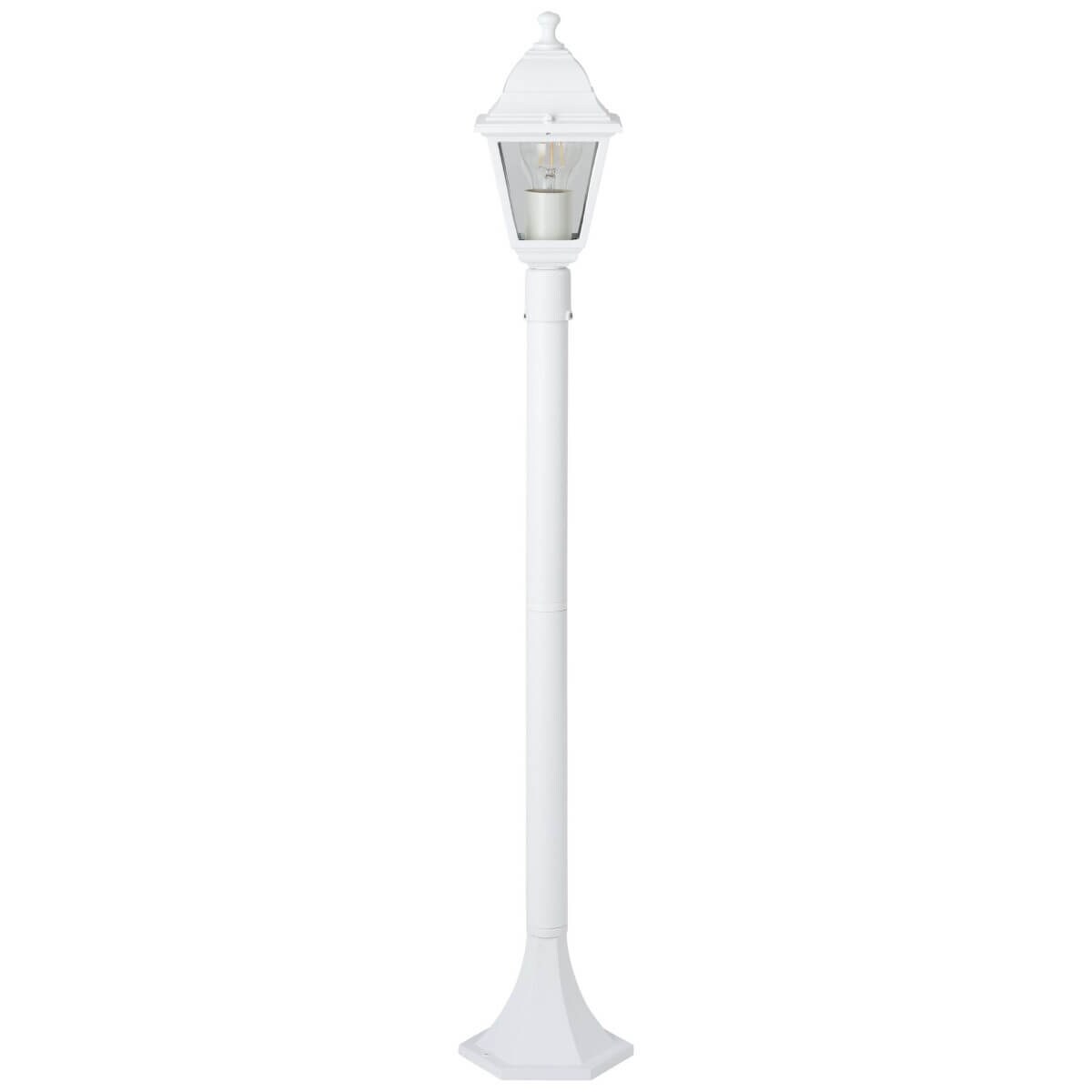 Ogrodowa latarnia Nissie 90994A05 Brilliant stojąca metal biała