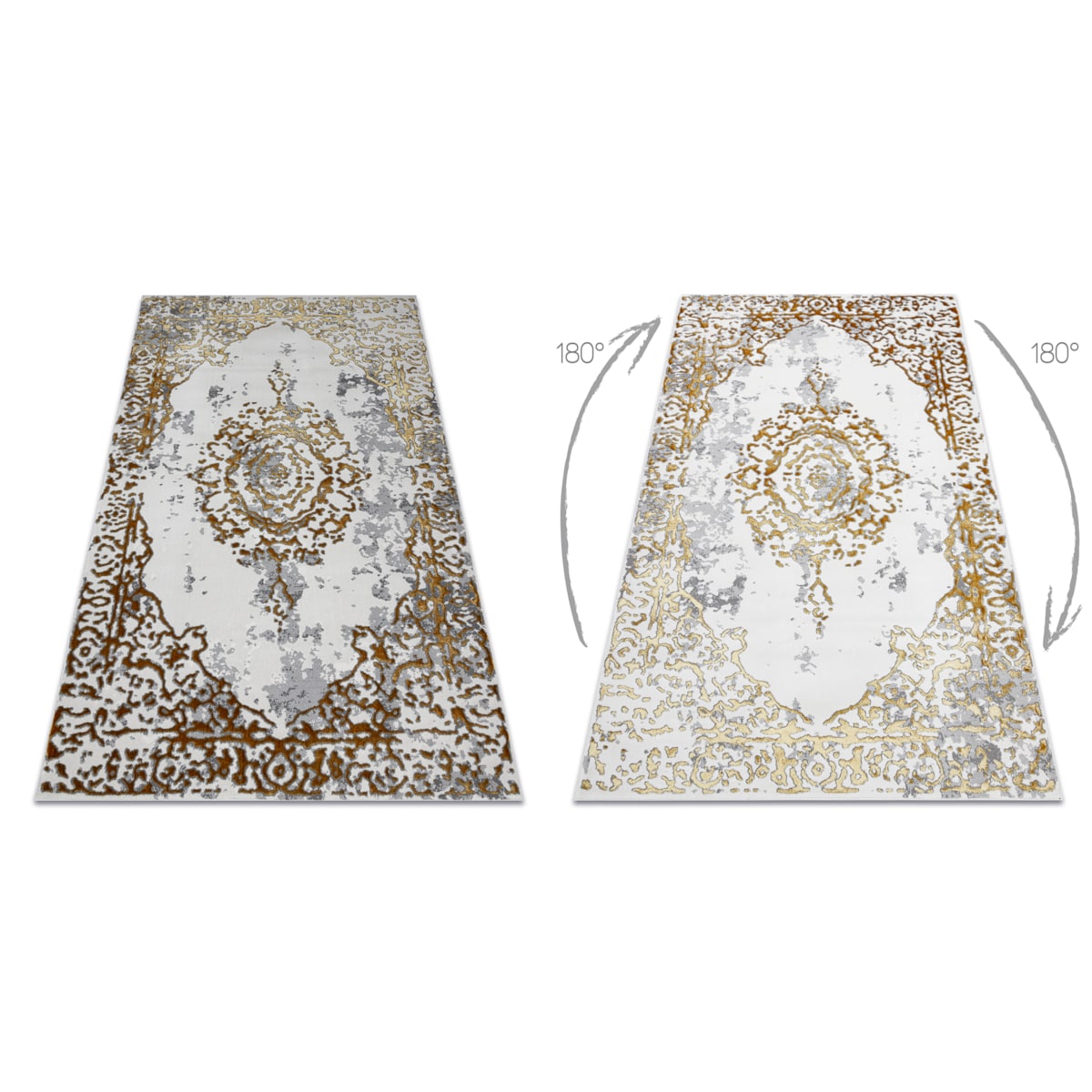 Dywan ALLURE 1961 Ornament, ramka - 140x190 cm