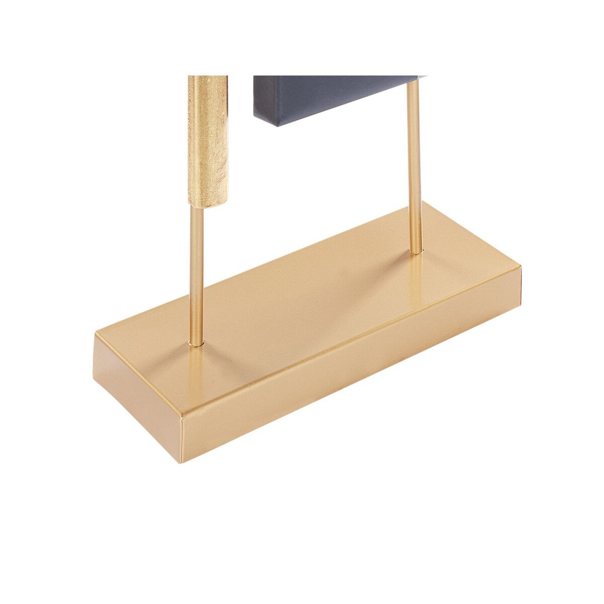 Dekoracyjna rzeźba metalowa złota SULFUR