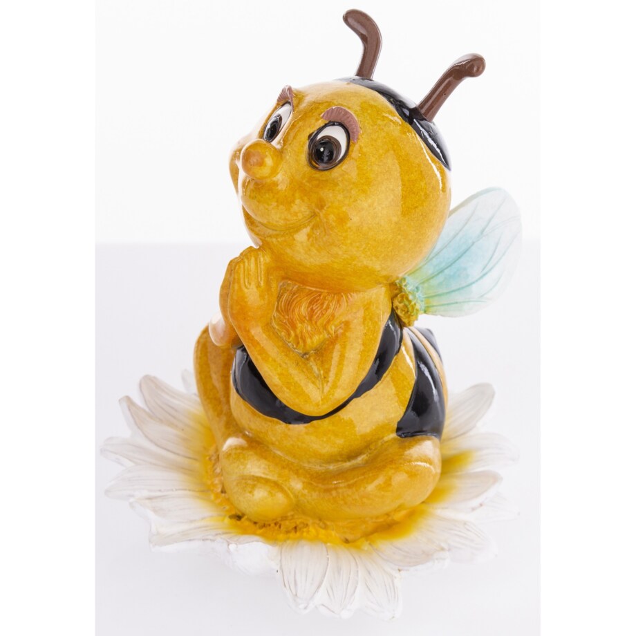 Dekoracja - para kolorowych pszczółek 10x9x9 cm API joginki