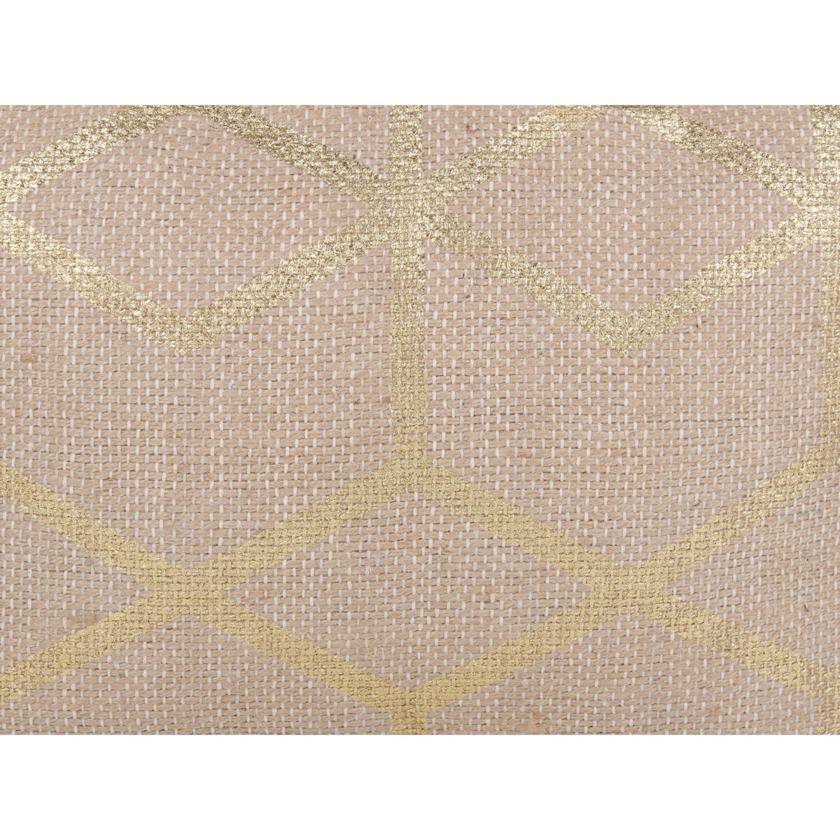 Puf 67 x 67 cm beżowy MAMALA