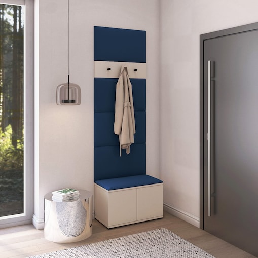 Garderoba z szafką na buty Napoli wersja 6 Trinity 30 kaszmir