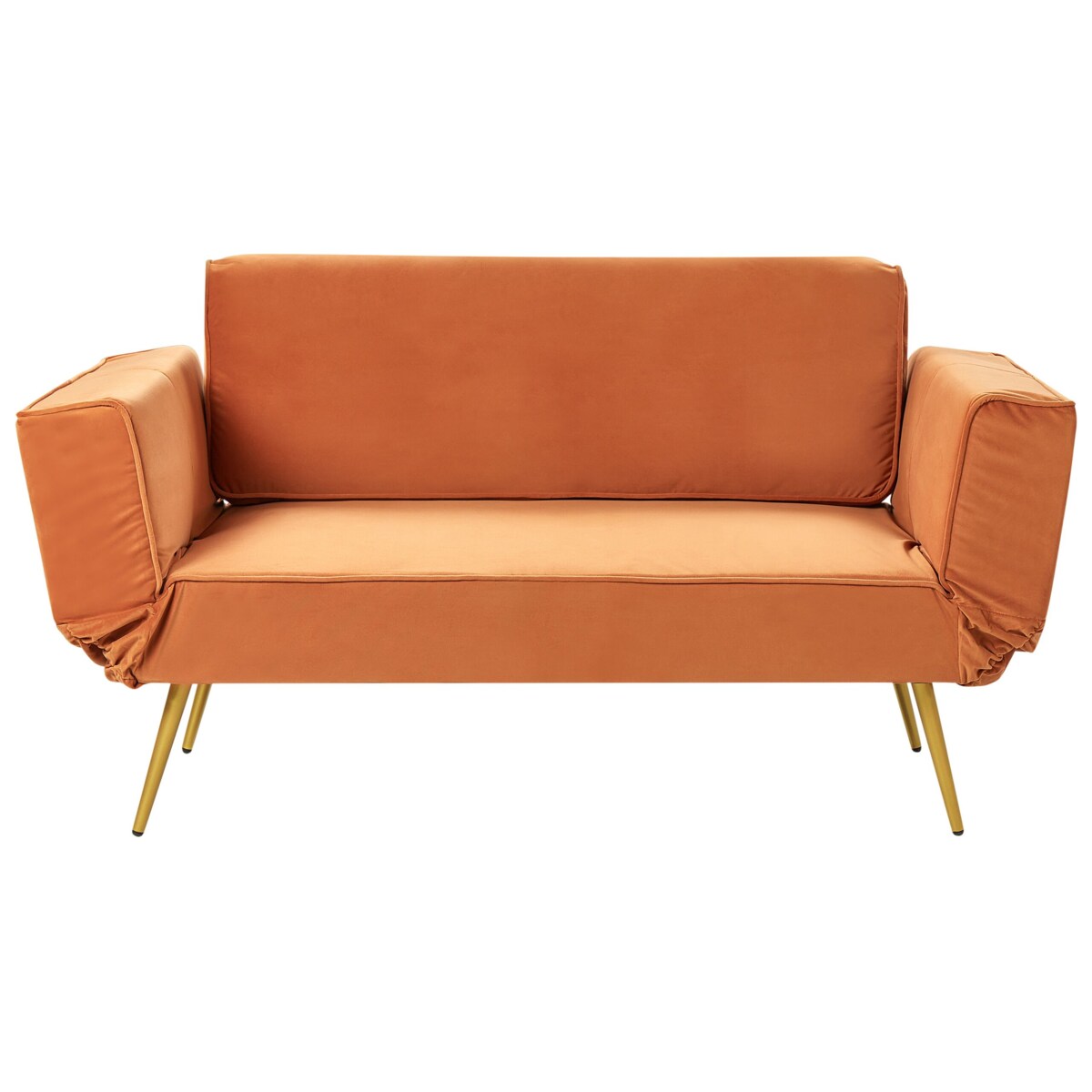 Sofa rozkładana Pomarańczowy SAARELA