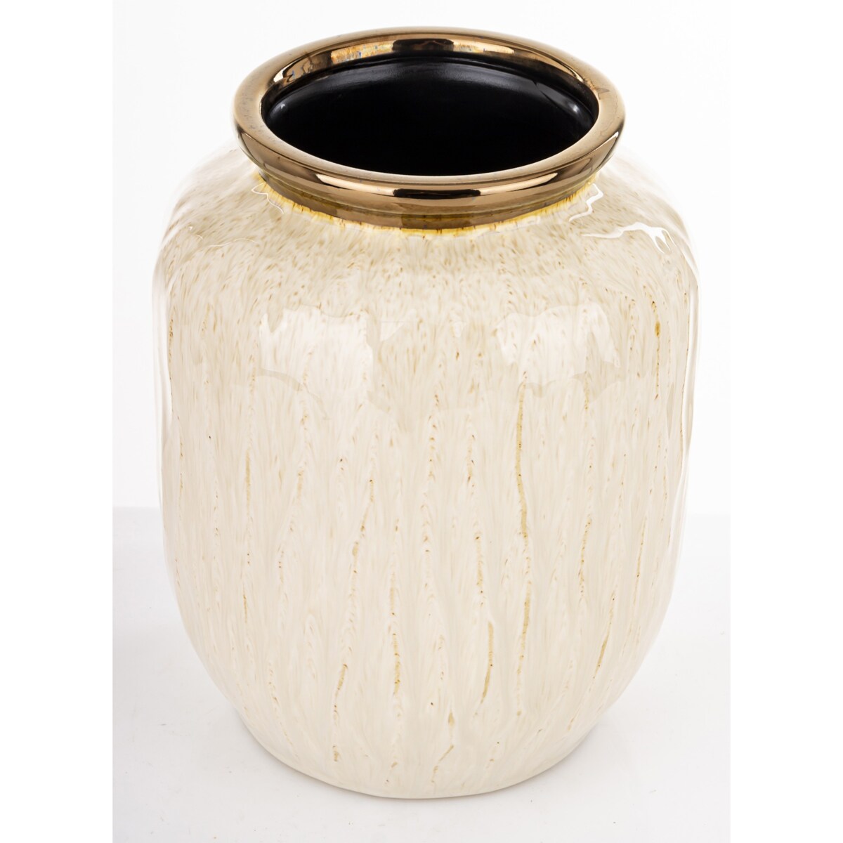 Wazon ceramiczny 27x20x20 cm MEEKE-2 mały biały