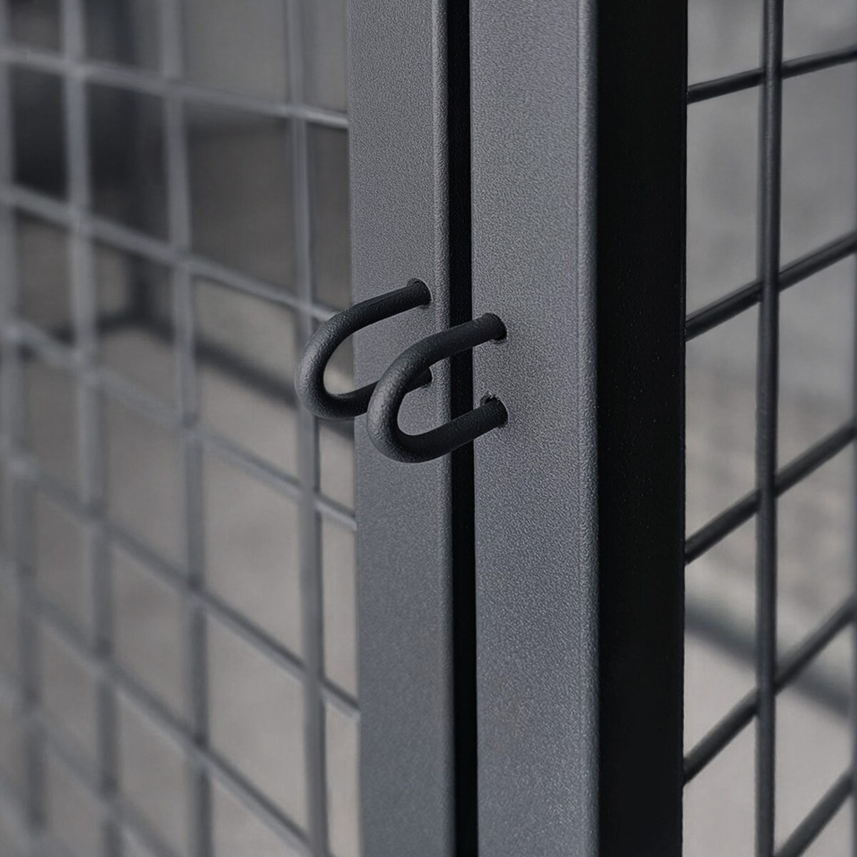 Metalowa klatka do przechowywania 200 x 100 x 200 cm