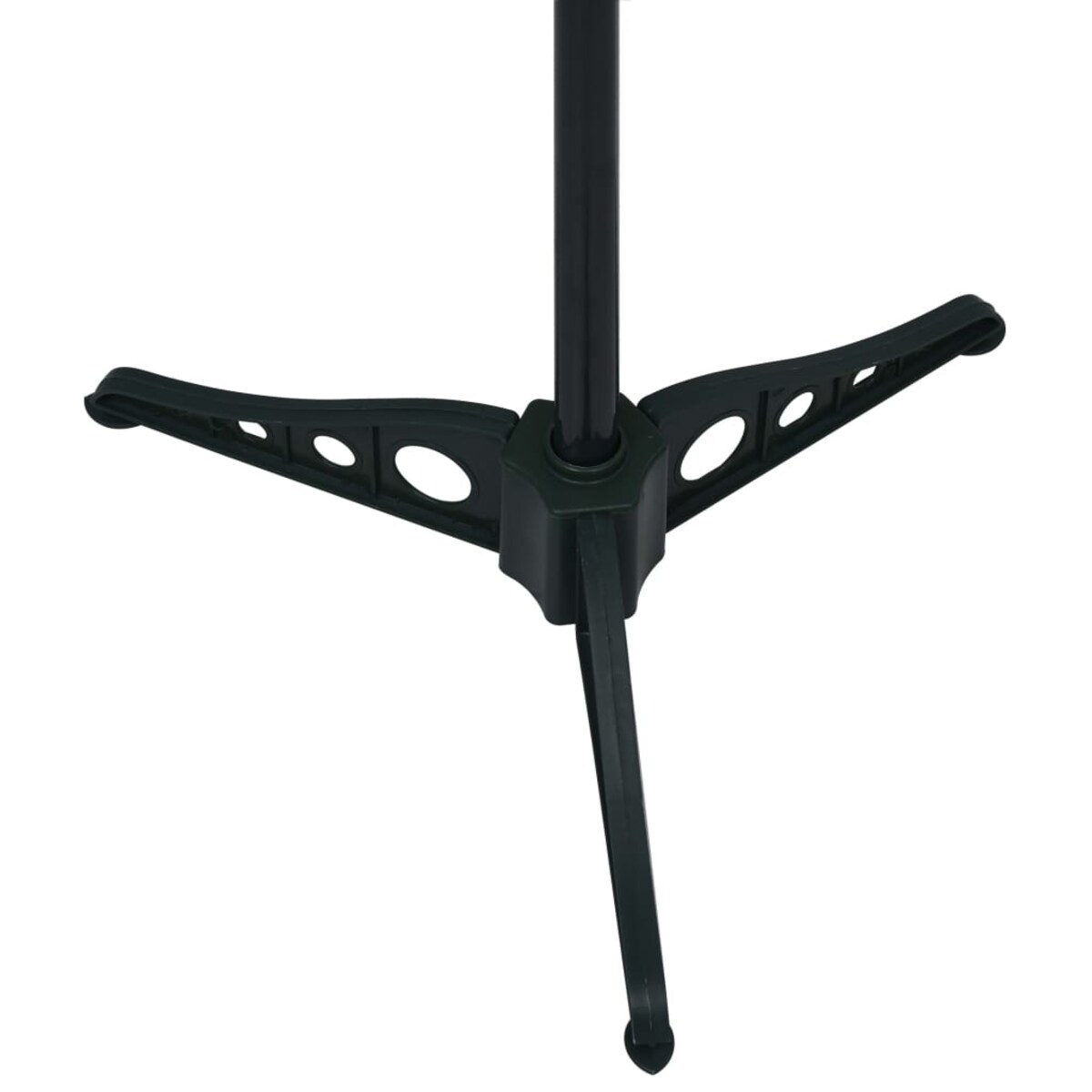 vidaXL Składana, sztuczna choinka, złota, 120 cm, PET