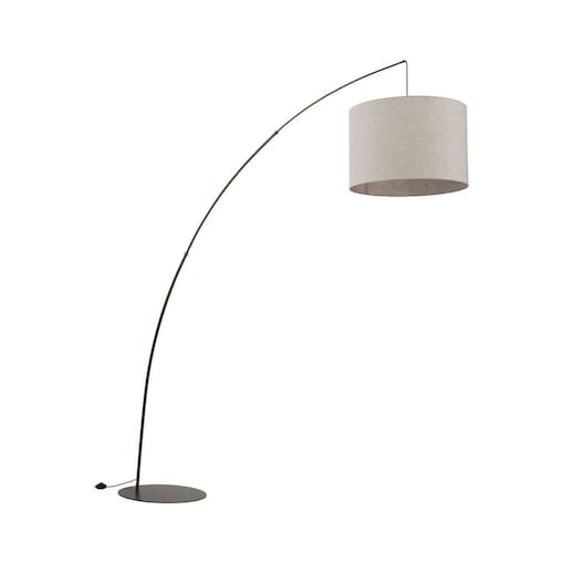 Lampa podłogowa TK Lighting MOBY Brown 6097, brązowa, regulowana, E27