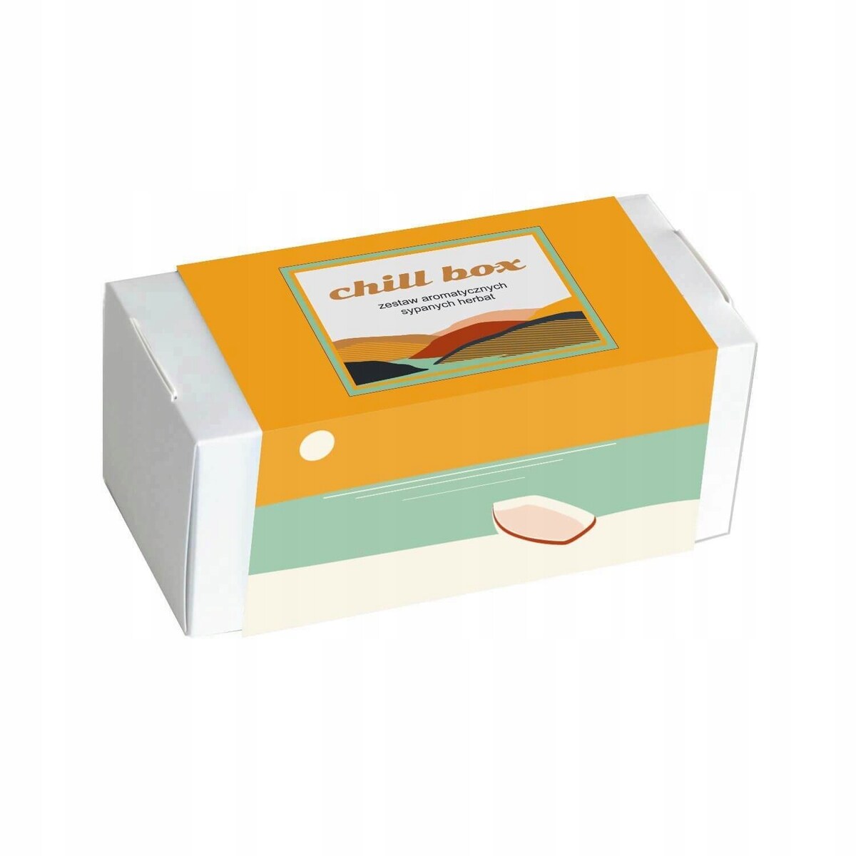 Idealny Herbaciany zestaw box prezentowy w letnim motywie na każdą okazje