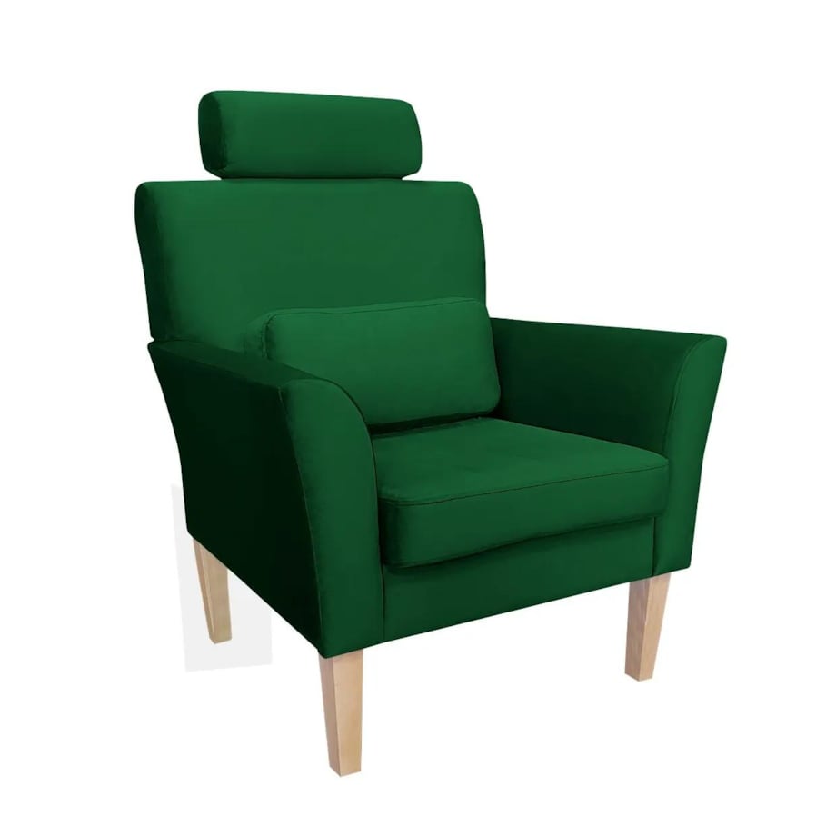 Fotel PIRO MG VELVET zielony