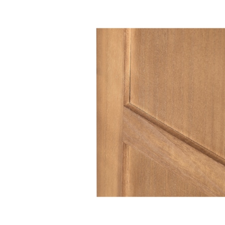 4-panelowy składany parawan pokojowy drewniany 170 x 163 cm jasne drewno CERTOSA
