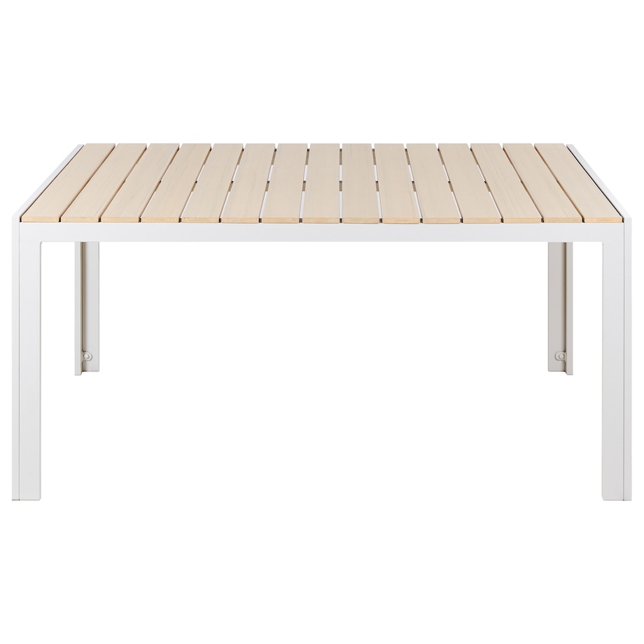 Stół ogrodowy dla 6 osób COMO 150 cm 90 cm Beżowy