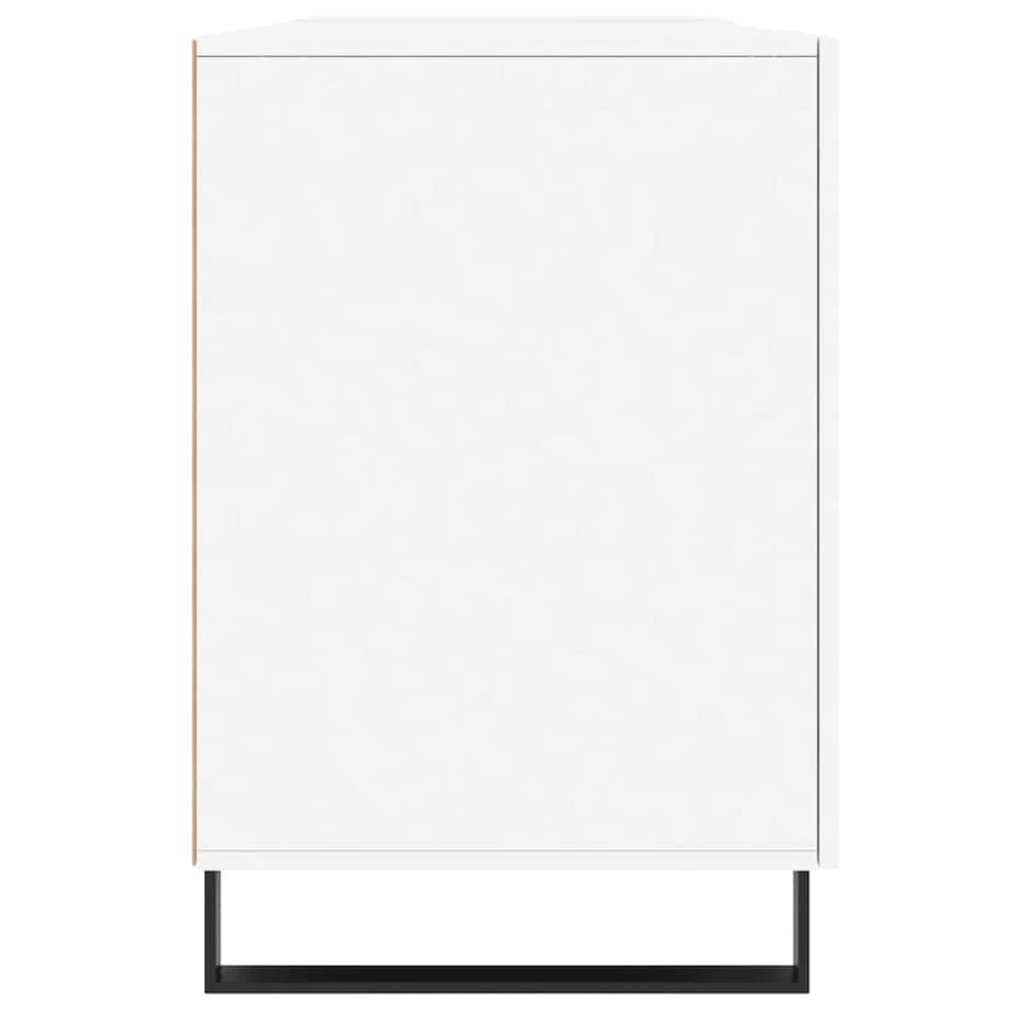 vidaXL Biurko, białe, 140x50x75 cm, materiał drewnopochodny