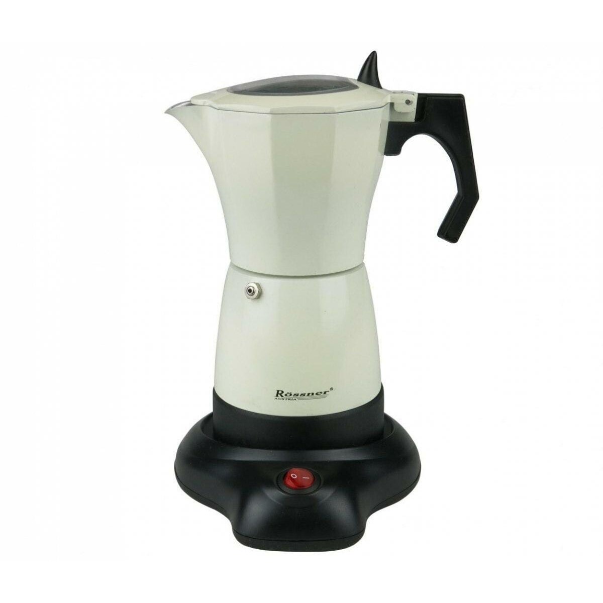Kawiarka elektryczna kafeterka espresso kremowa ROSSNER