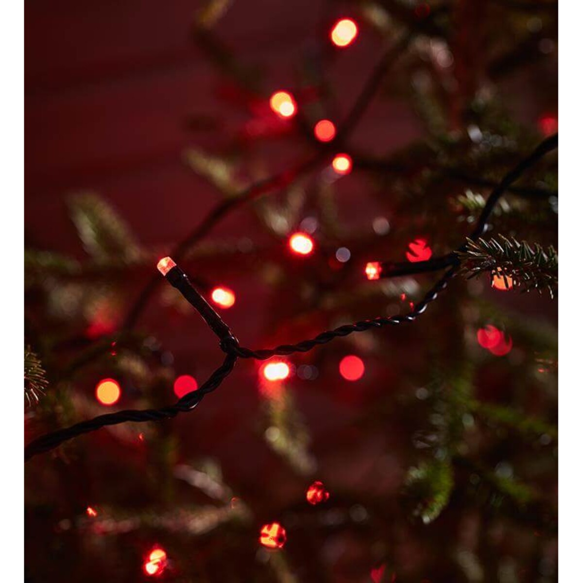 Choinkowe światełka girlanda 3m 200 LED 20W flash multikolor