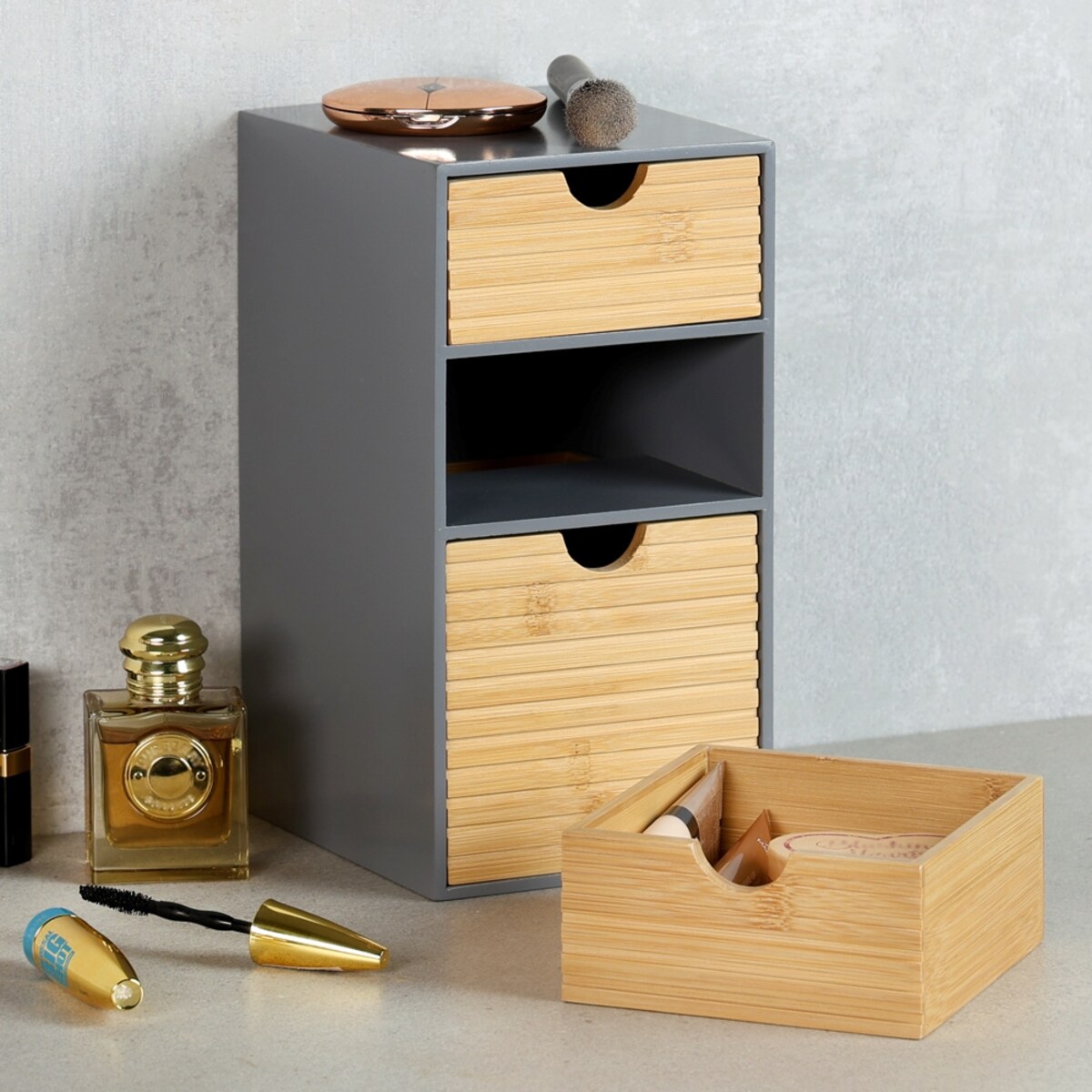 Organizer na biurko KESPER, 3 szuflady, 14 x 16 x 27 cm