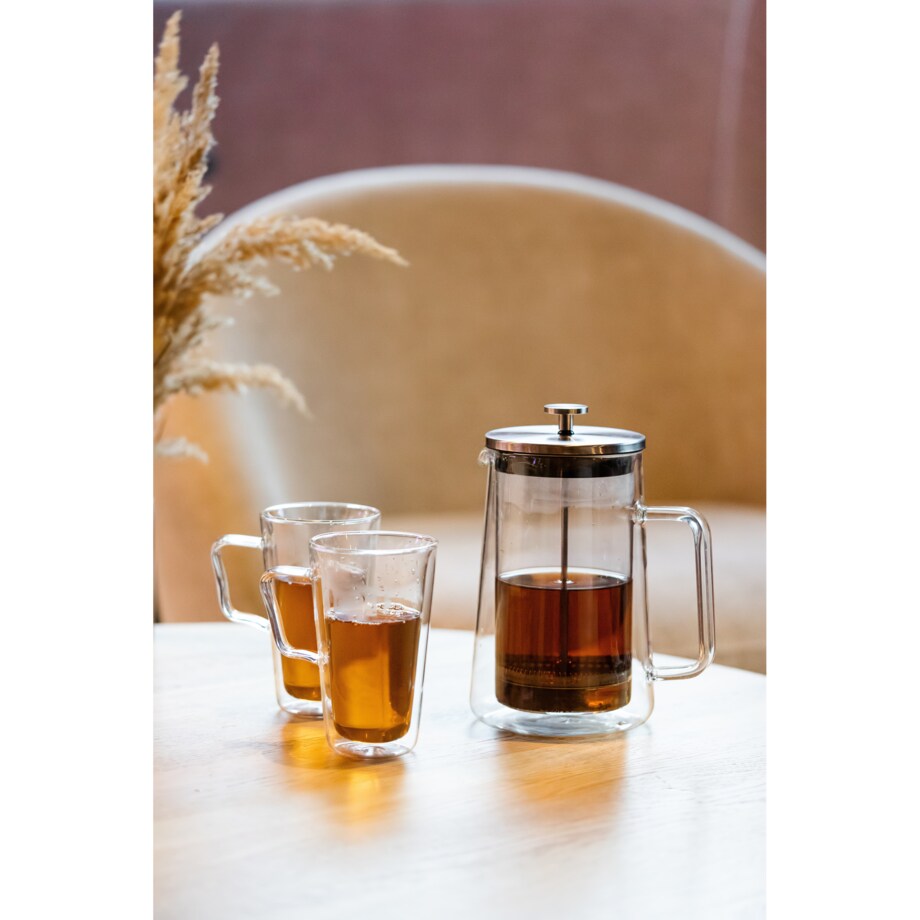 Zaparzacz do herbaty 1000 ml Diva srebrny mat 29279