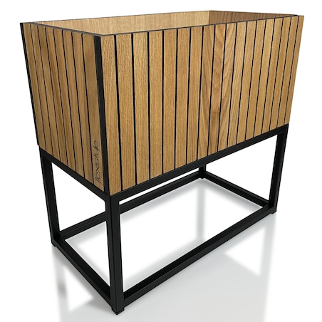 Kwietnik LOFT FIORINO lamele 42x22x40 cm