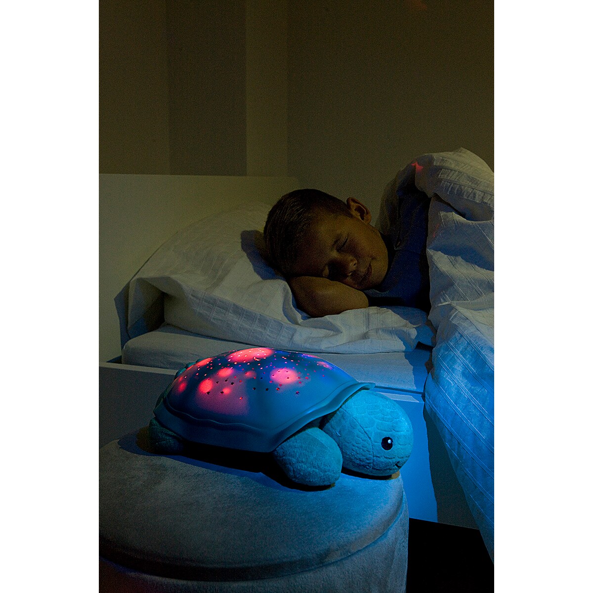 Projektor z pozytywką - Żółw niebieski - Cloud b® Twinkling Twilight Turtle™