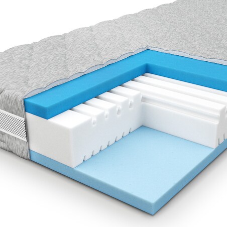 Materac 100x200 TRIFOAM PAN MATERAC zdejmowany pokrowiec