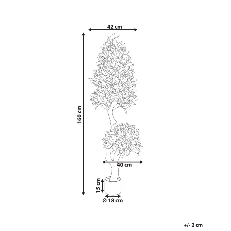 Sztuczna roślina doniczkowa 160 cm LAURELE