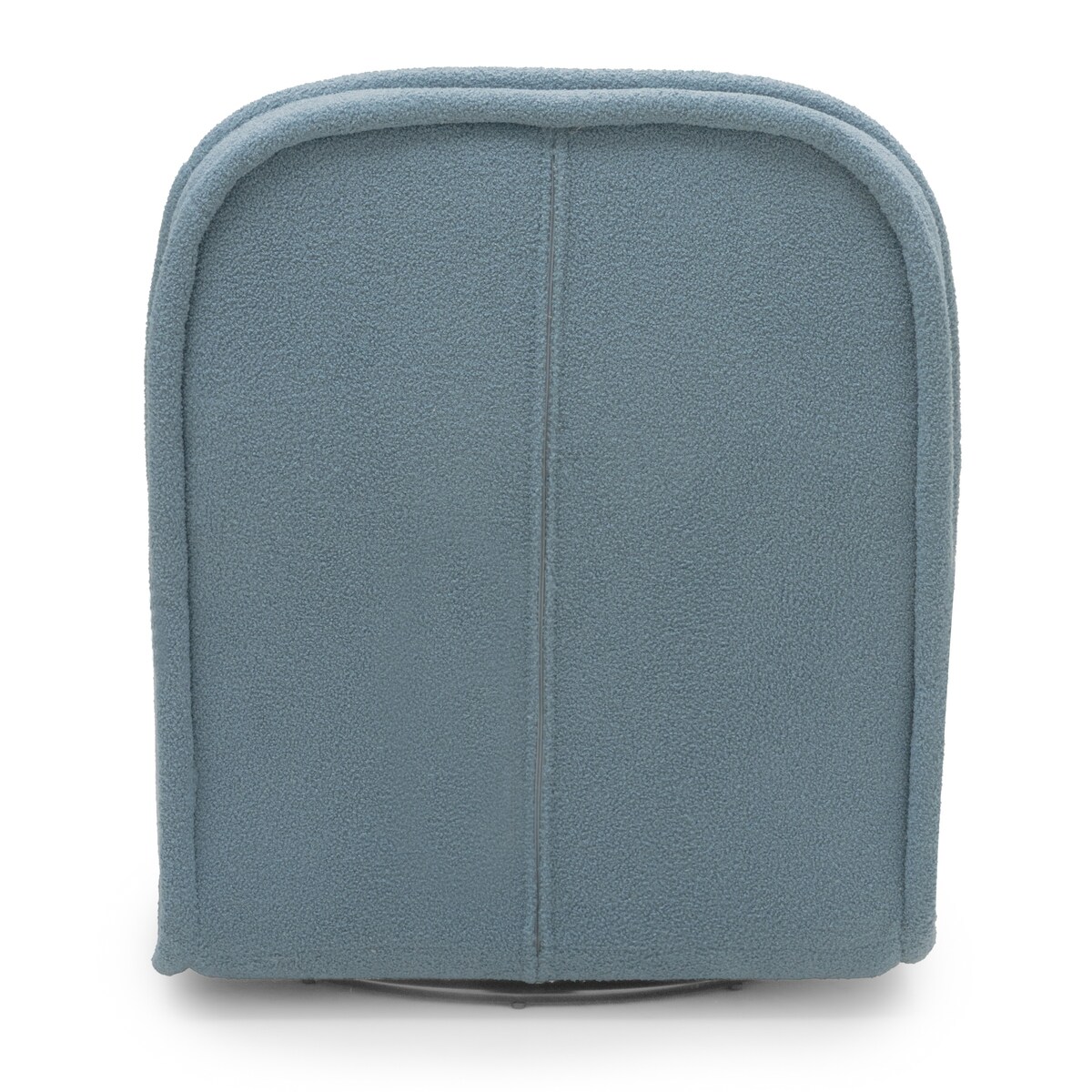 Fotel obrotowy 88x70x90 cm ROTARI bouclé niebieski