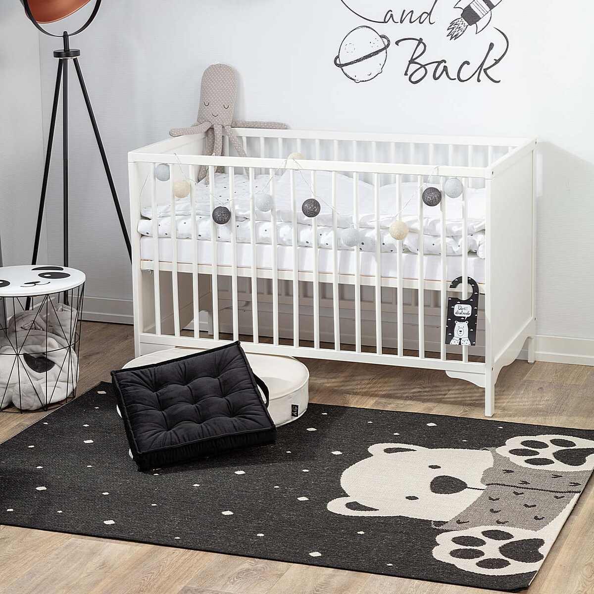 Dywan White Bear 160x230cm, 160x230x1cm