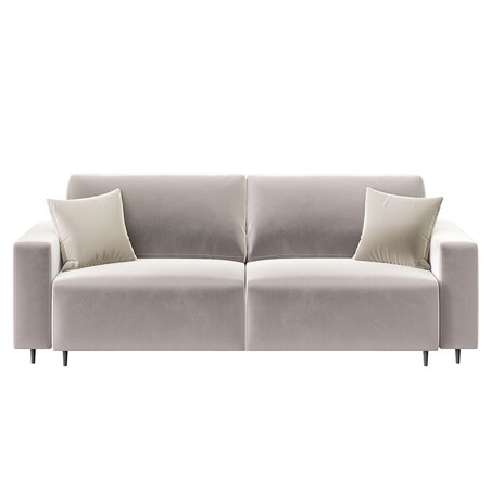 Hesto 3-osobowa rozkładana sofa - kremowa