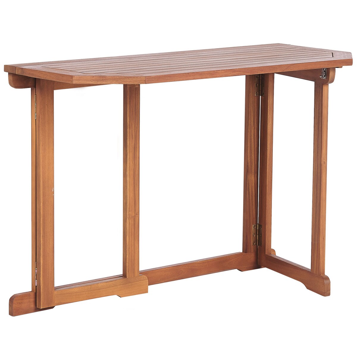 Stolik balkonowy TREIA 110 cm 47 cm Drewno akacjowe Brązowy
