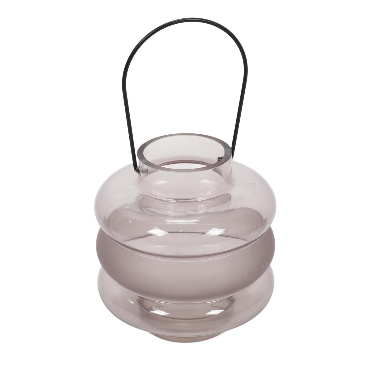 Szklany lampion na świeczkę, 20 cm