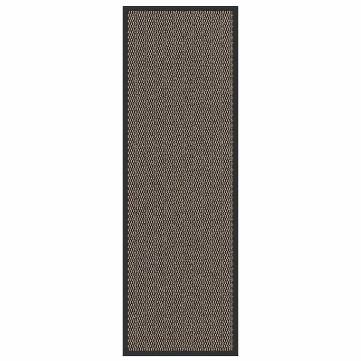 vidaXL Wycieraczka Brązowa 60x180 cm