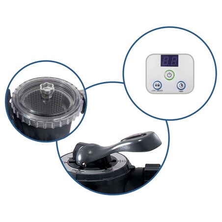 Pompa filtrująca piaskowa Intex 10500 l/h + piasek 50kg