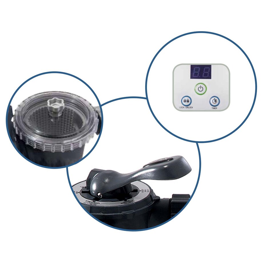 Pompa filtrująca piaskowa Intex 10500 l/h + piasek 50kg