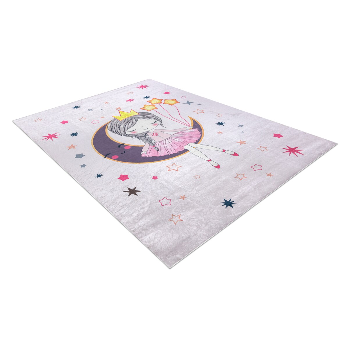 Dywan do prania BAMBINO 48060 Księżniczka, 120x170 cm