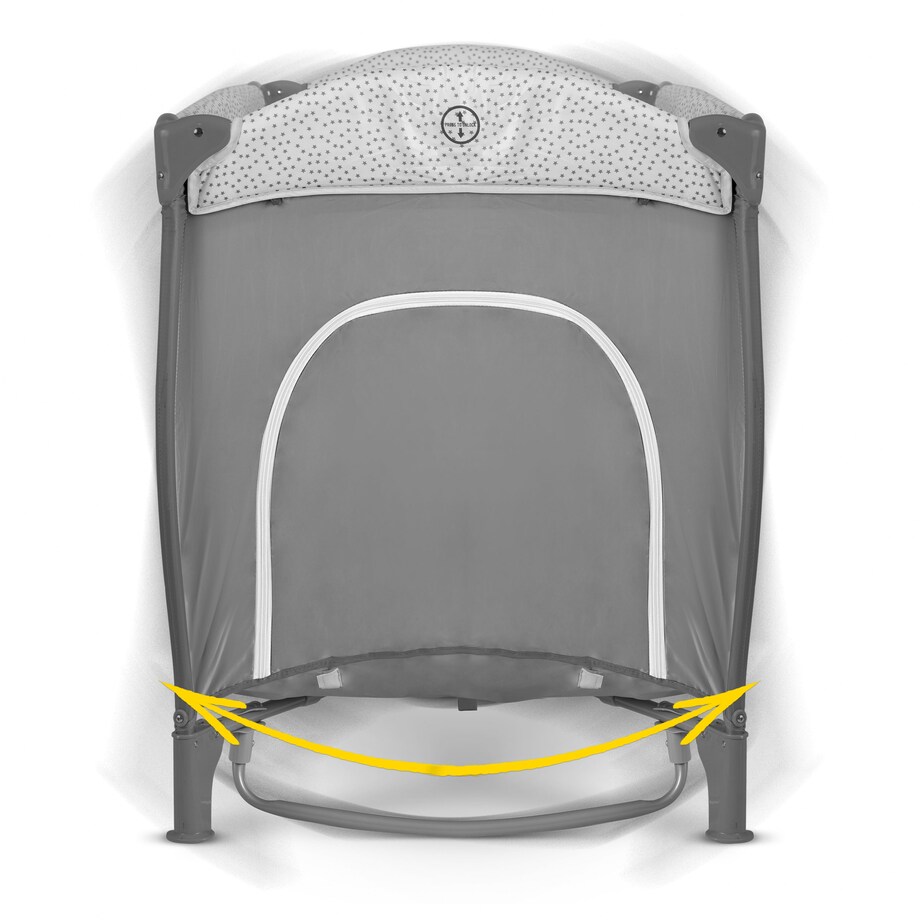 Łóżeczko turystyczne dla dziecka składane podróżne kojec Ricokids + materac + torba