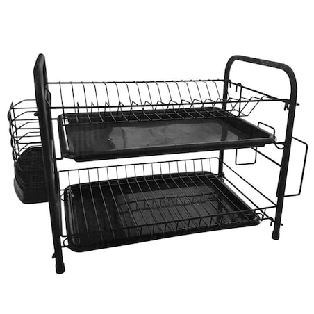Suszarka do naczyń 48x24x33 cm 2 poziomowa KRISBERG