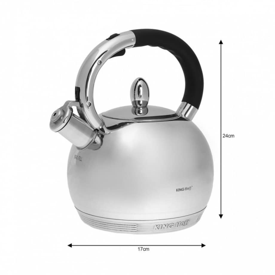 Czajnik Z Gwizdkiem Kinghoff 3L Kh-3777