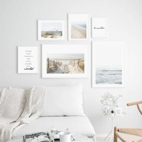 Poster Story, Plakat, Obraz - Piaszczysta Droga do Morza, wymiary 60 x 84 cm